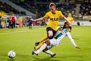 Spelers van Roda JC in actie